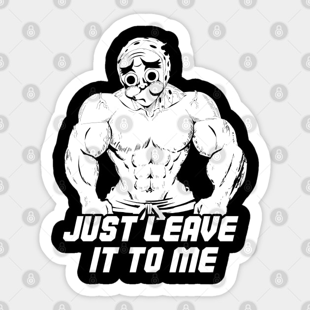 Leave it to me Sticker by ZuleYang22